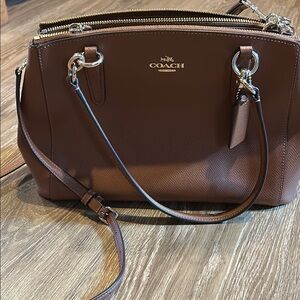 Coach Brown Leather Women's Bag